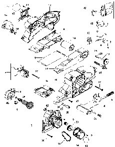 Page A Diagram and Parts List for DS321 Type 4 Black and Decker Belt or Drum Sander